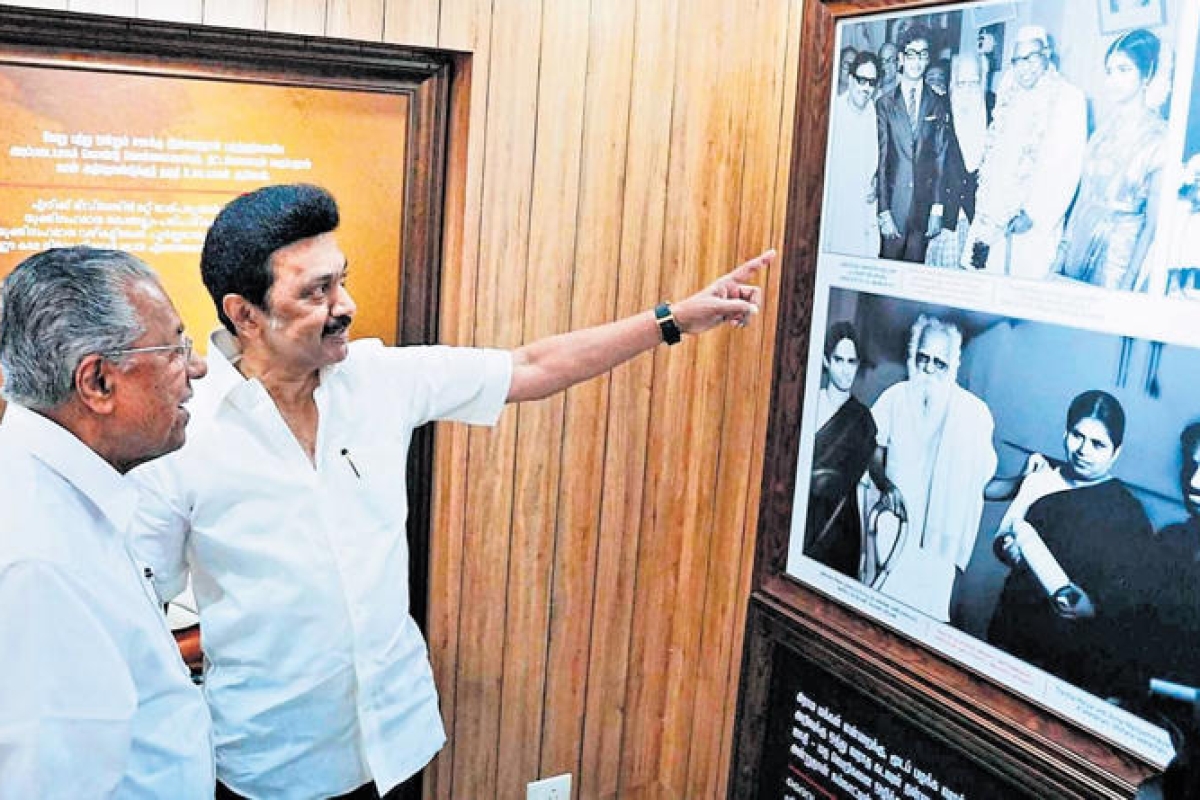 Pinarayi and Stalin Join Forces to Inaugurate Reconstructed Vaikom Periyar Memorial